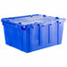 E3391 AttachedLidTote 23.875inL 19.625inW Blue