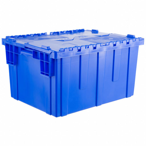 E3402 AttachedLidTote 27.9inL 20.9inW Blue