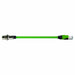 Cordset M12 Male RJ45 Green