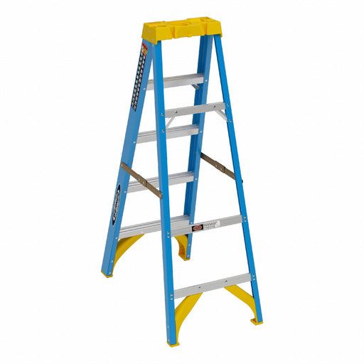 Stepladder Fiberglass 5 ft H 250 lb Cap