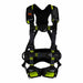 Safety Harness Aluminum L/XL Black/Green