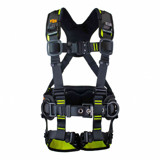 Safety Harness Aluminum L/XL Black/Green
