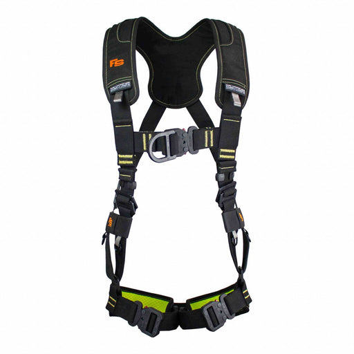 Safety Harness Aluminum 2XL Black