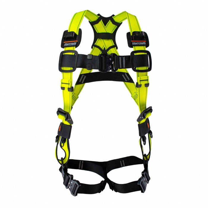 Safety Harness Aluminum 2XL Black/Green