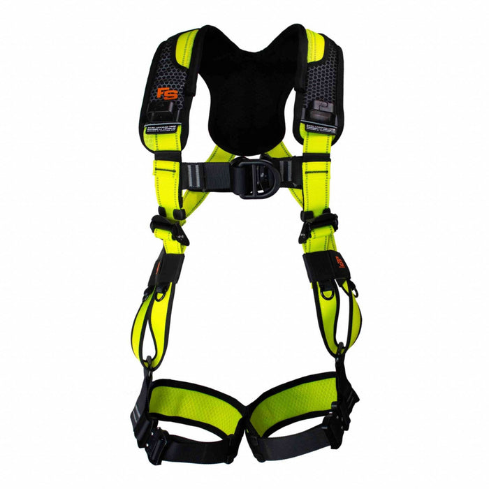 Safety Harness Aluminum S/M Black/Green