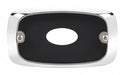 Bezel Chrome 4-13/16 Lx2-13/16 Hx3/32 W