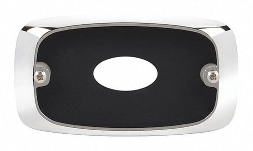 Bezel Chrome 4-13/16 Lx2-13/16 Hx3/32 W