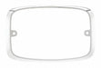 Bezel Chrome 6-7/64 Lx5-5/16 Hx1-13/64 W