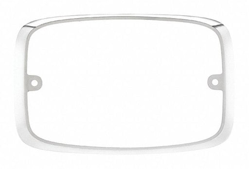 Bezel Chrome 6-7/64 Lx5-5/16 Hx1-13/64 W
