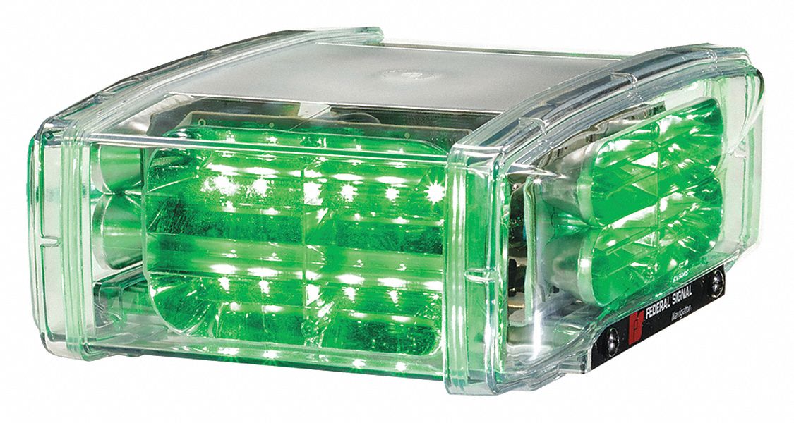 Mini Light Bar LED Green Permanent