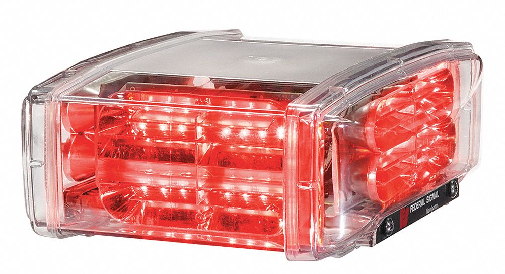 Mini Light Bar LED Red Permanent