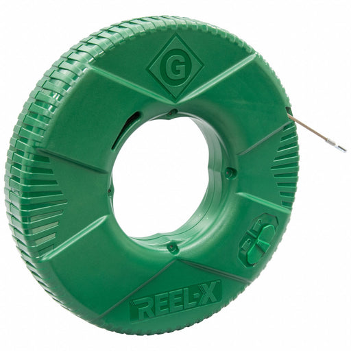 Steel Fish Tape Shape Flat 1/8 dia