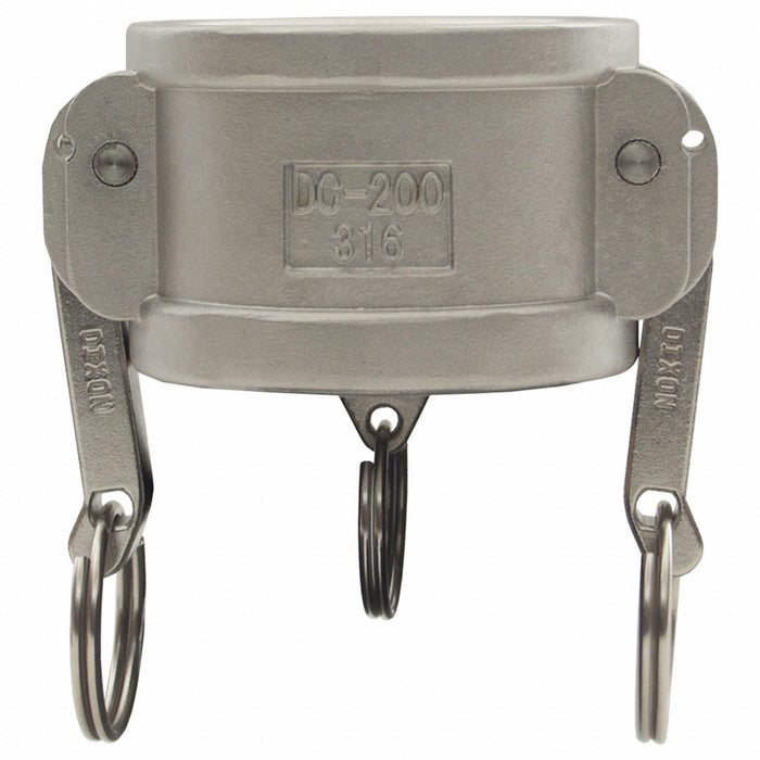 Cam and Groove Dust Cap SS 2 