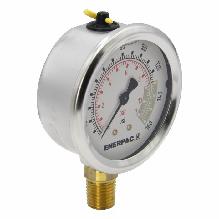 Hydraulic Cylinder Pressure Gauge Bottom