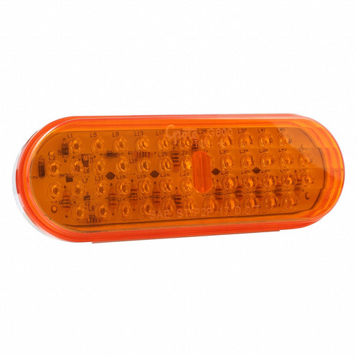 Stop/Turn/Tail Light Oval Yellow 6-1/2 L