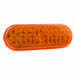 Stop/Turn/Tail Light Oval Yellow 6-1/2 L