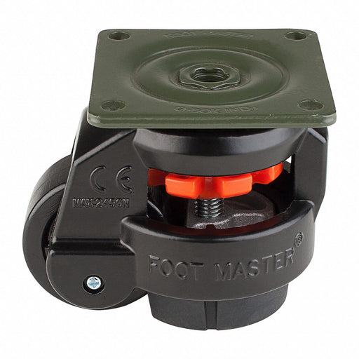 Plate Caster Nylon 82mm H