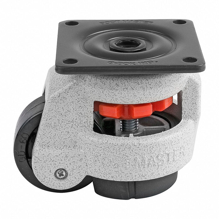 Plate Caster Nylon 82mm H