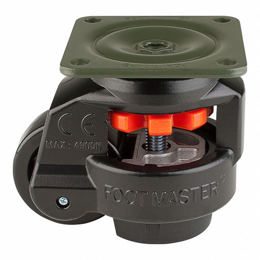 Plate Caster Nylon 103mm H