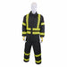 Coverall 44 in Waist Black 2XL