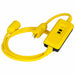 GFCI Yellow 6 ft 1 Outlet 14 AWG