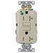 GFCI Receptacle Ivory Polycarbonate