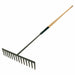Long Arm Asphalt Rake 16 Straight