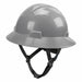 HARD HAT FULL BRIM NON VENTED GRAY