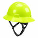 HARD HAT FULL BRIM NON VENTED HI-VIS