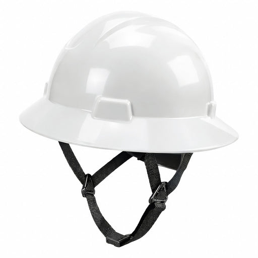 HARD HAT FULL BRIM NON VENTED WHITE