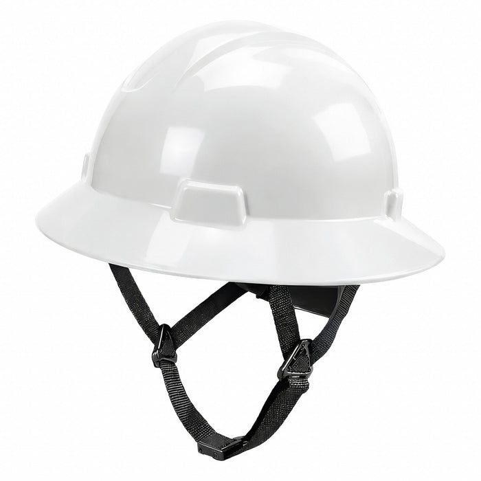 HARD HAT FULL BRIM NON VENTED WHITE