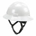 HARD HAT FULL BRIM NON VENTED WHITE