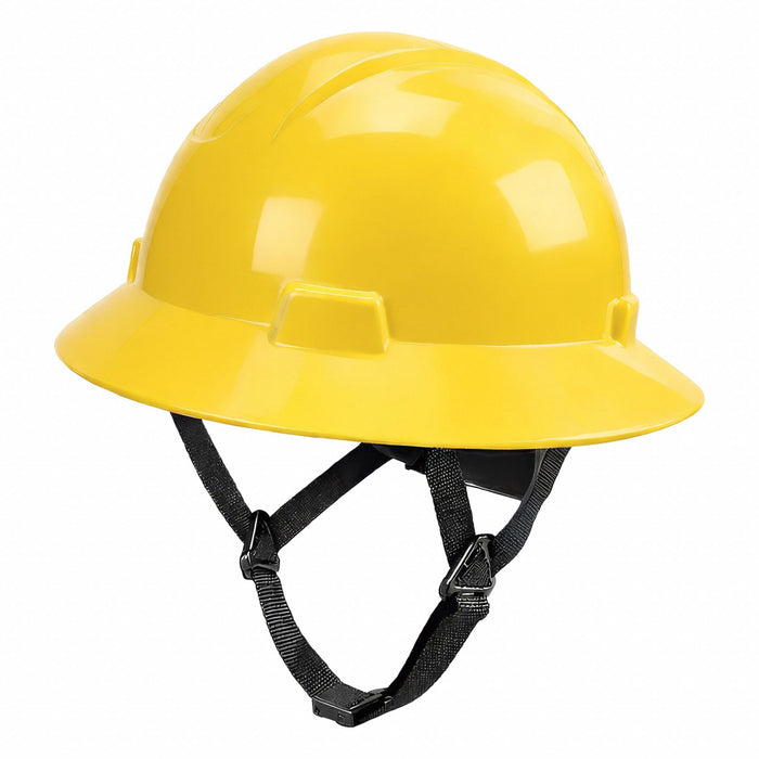 HARD HAT FULL BRIM NON VENTED YELLOW
