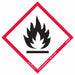 GHS Label 4 in H 4 in W Vinyl PK50