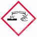 GHS Label 4 in H 4 in W Film PK50