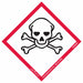 GHS Label 4 in H 4 in W Film PK50