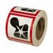 GHS Label 4 in H 4 in W Paper PK500