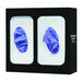 GloveDispenser Black WallMount Steel