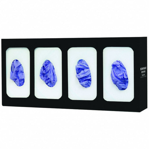 GloveDispenser Black WallMount Steel
