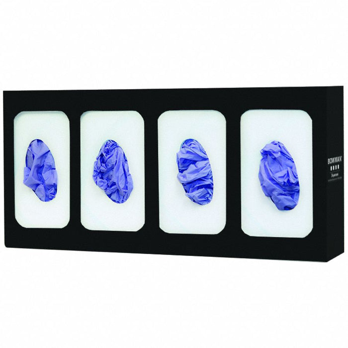 GloveDispenser Black WallMount Steel