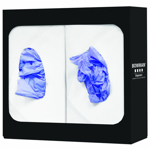 GloveDispenser Black WallMount Steel