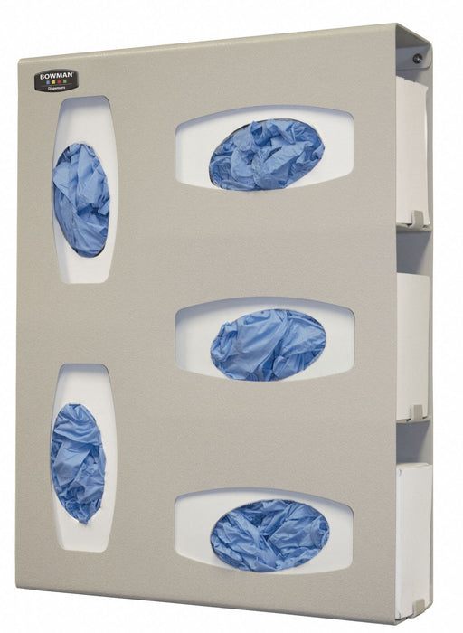 Glove Dispenser Beige Wall Mount ABS