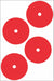 Gauge Marking Labels 4 Dia Red PK4
