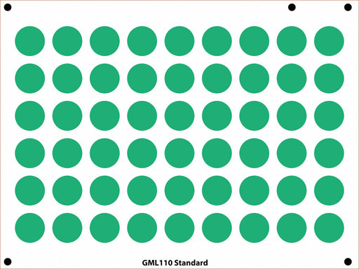 Gauge Marking Labels 1 Dia Green PK54