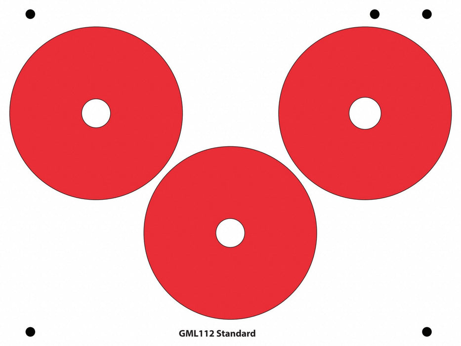 Gauge Marking Labels 4 1/2 Dia Red PK3