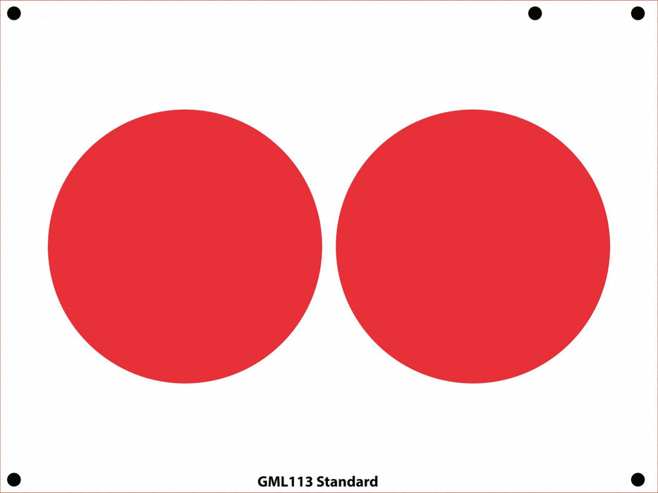 Gauge Marking Labels 5 Dia Red PK2