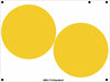 Gauge Marking Labels 6 Dia Yellow PK2