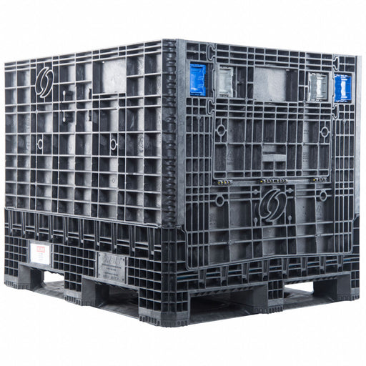 Clps Bulk Ctr Black Solid 48 in