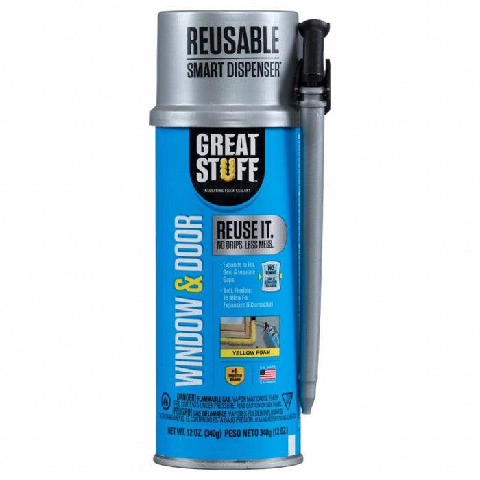 Spray Foam Sealant Yellow 12 oz