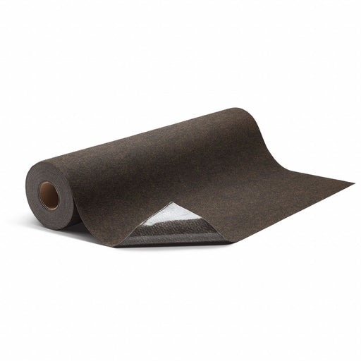 Adhesive-Backed Grippy Mat Mocha 5 ft L